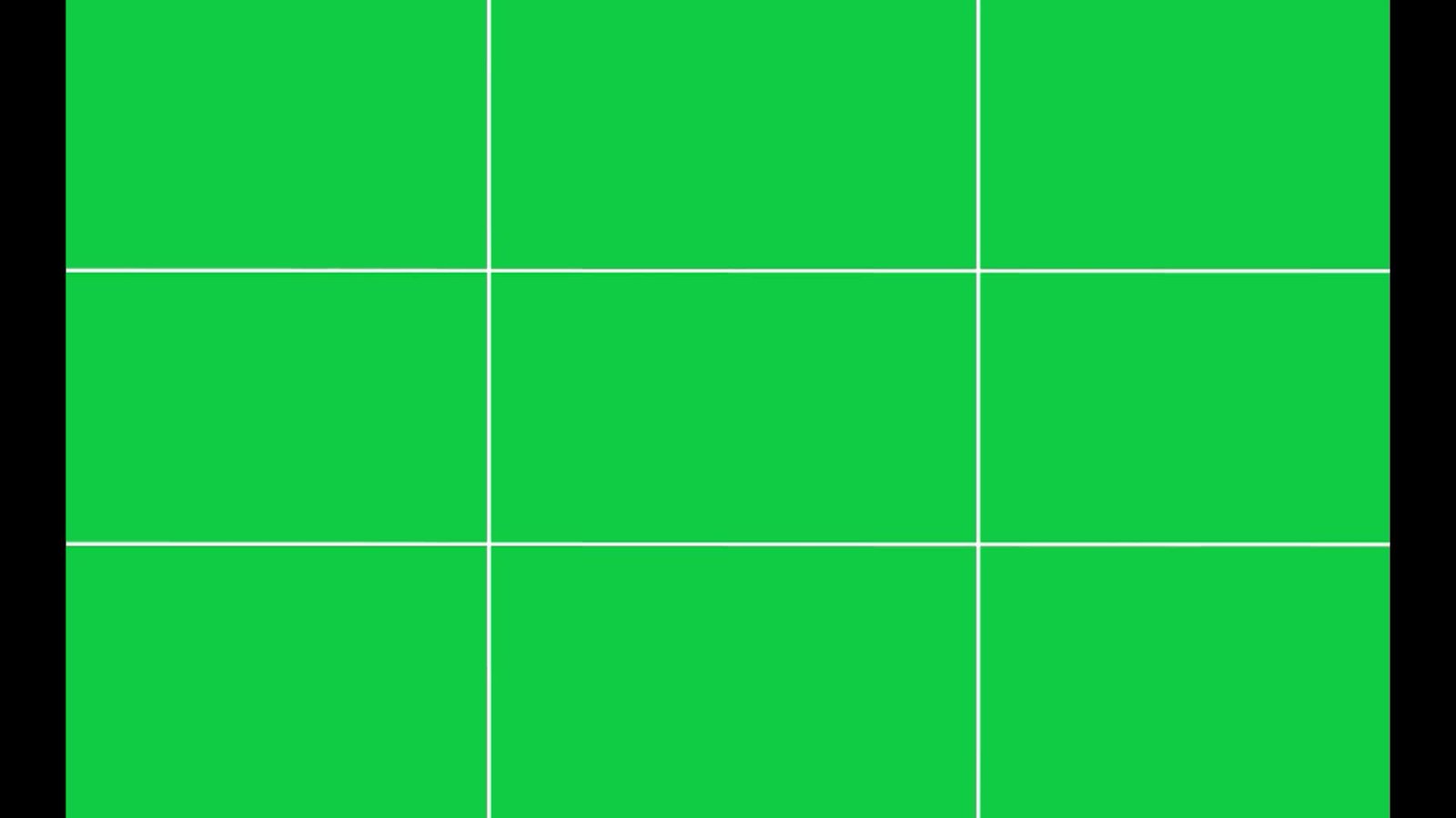 9 Grids Animation Free Green Screen Video preview
