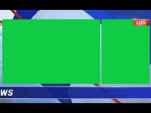 Breaking News Live Green Screen Video Free preview