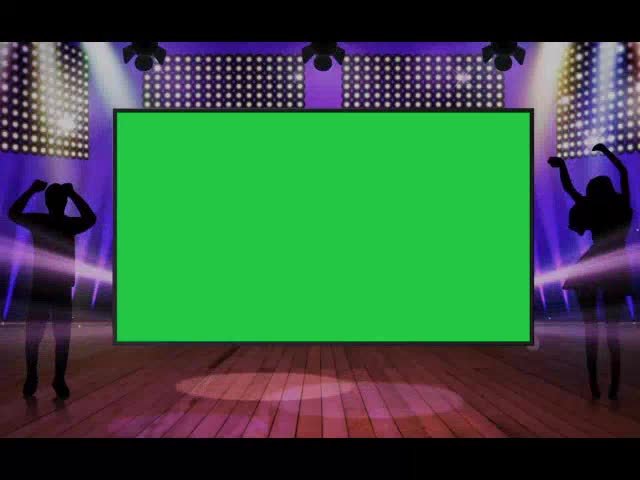 Dancing Club Disply Screen Green Screen Video preview