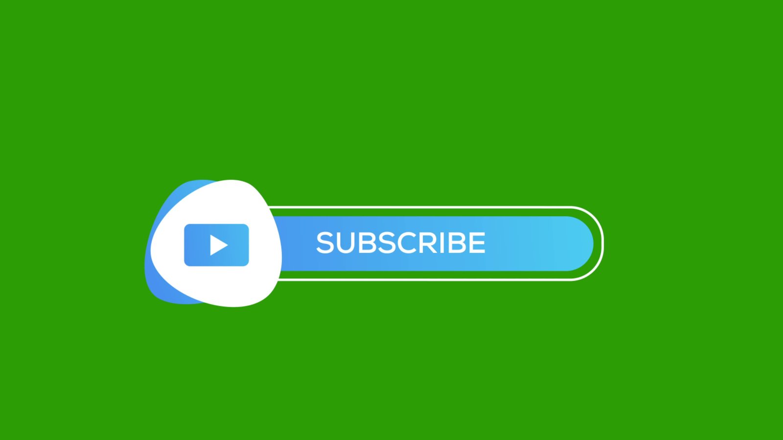 Creative subscribe Button Animation Green Screen preview