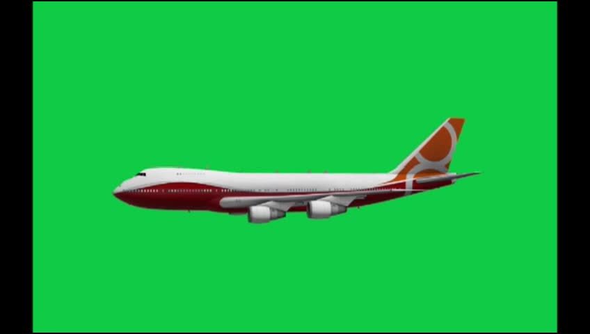 Plain Fying On Green Screen Videos preview