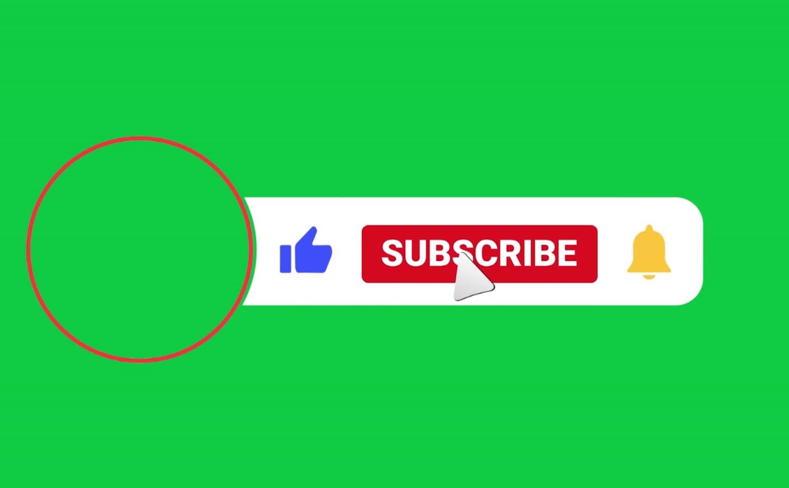 Like And Subscribe Button On Free Green Video preview
