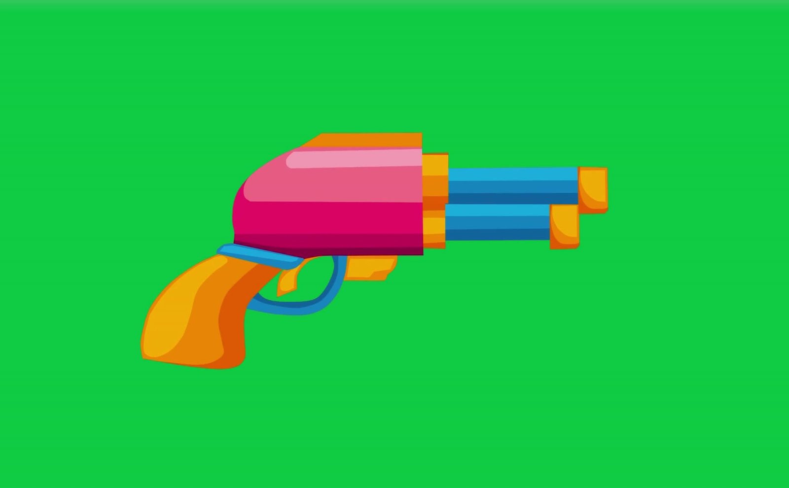 Toy Gun Firing Free Green Screen Video preview