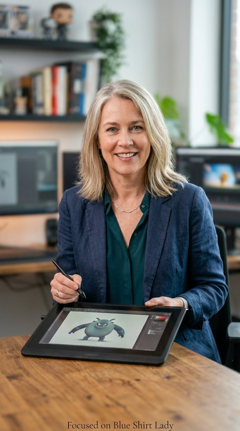 Karen Whitfield, Senior Character Designer at DownloadVFX